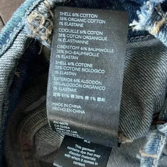 Anthropologie Pilcro Painter Denim Overalls Jumpsuit Size 26 Blue NWOT - Picture 8 of 8